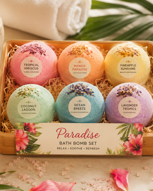 Paradise Bath Bomb Set