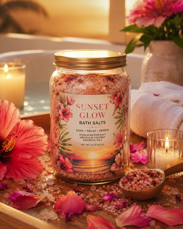 Sunset Glow Bath Salts